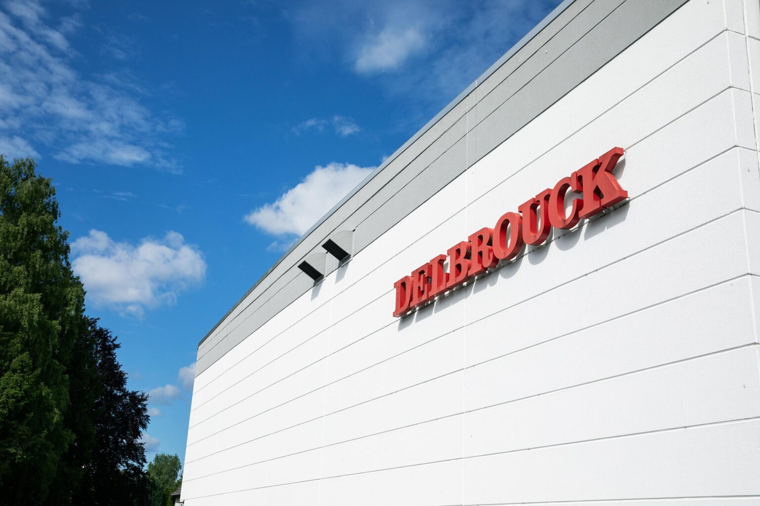 Außenaufnahme Firma Delbrouck